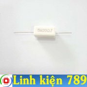 Trở sứ 5W 20Ω Trở sứ 5W 20Ω